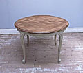 old french extending dining table